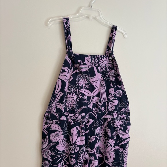 FARM Rio x Anthropologie Purple Toucans Floral Jumpsuit - Picture 5 of 13